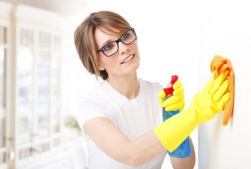 Brent office cleaning service maintaining a tidy workspace