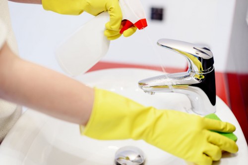 End-of-tenancy cleaning preparation in a Brent property