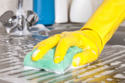 Local gutter cleaning service for residential and commercial buildings in Brent